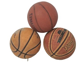 Spalding NBA Street, Grip Control & Never Flat Basketballs