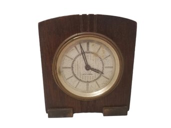 Rare Machine Age Art Deco Seth Thomas 8 Day Clock Attributed To Henry Dreyfuss - NEEDS REPAIR