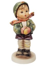 1981 Vintage Hummel Boy It's Cold #421 Exclusive Special Edition No 6 Collector's Club Figurine (box 1)