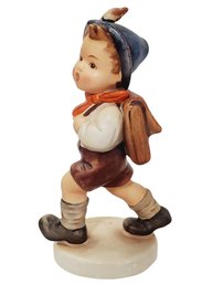 Vintage Hummel School Boy With Backpack #82 2/0 Figurine  (box 2)