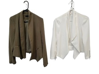 2 Women's Lightweight Open Front Blazers By: Mittoshop & Candies Sizes: S/m