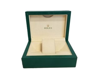 Genuine ROLEX Green Wave Presentation Watch Box