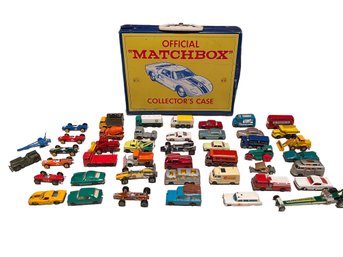 Matchbox No.41 Collectors Case FULL Of Collectible Cars - Mostly Matchbox Lesney