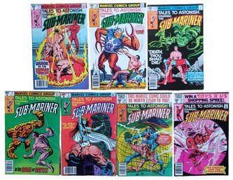 1980 Marvel Comics SUB-MARINER #8,9,10,11,12,13,14
