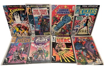 Eight Vintage Comic Books All #1 Issues.