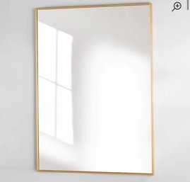 A Large Gold Framed Full Length Mirror - New IN Box