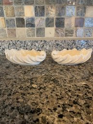 Vintage Lenox Scalloped Acanthus Leaf Dishes