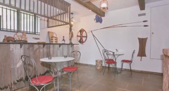 An Authentic 1965 Rumpus Room  - Bar - Indoor/outdoor Summer Kitchen - Cedar Paneling