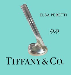 Tiffany By Elsa Perretti 1979 Sterling Silver Bud Vase