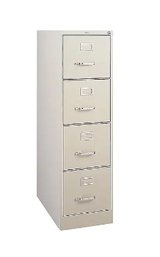 Commercial 4 File Drawer Vertical File Cabinet