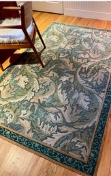 A William Morris Acanthus Pattern Wool Rug