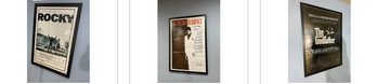 Movie Posters Framed - Rocky - Scarface - Godfather