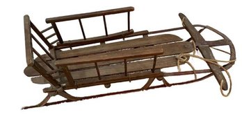 Vintage Sled With Side Rails