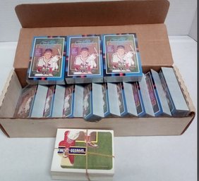 DONRUSS 1988 MLB Baseball Trading Cards Complete 660 Cards Factory Sealed Get With Puzzle & Cards In Box C4