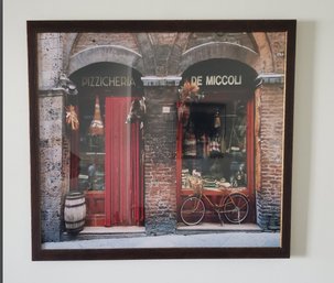 Nice Sized Pizzicheria De Miccoli Framed Print