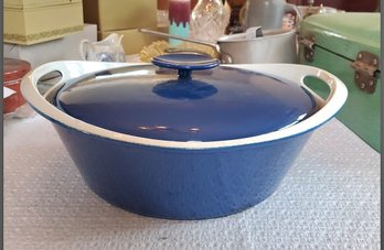 Copco 101E Mid Century Modern Enamel Cast Iron Dutch Oven