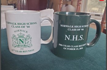 Two Norwalk High School Class Of 1966 Coffee Mugs