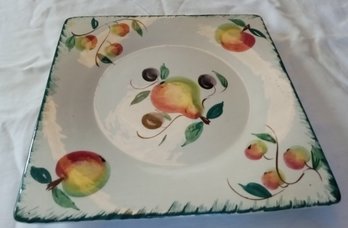 Beautiful Vintage Serving Platter Made In Italy