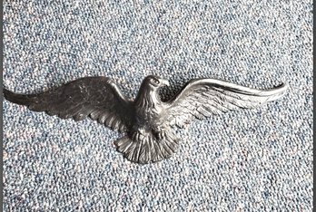 Cast Iron Wall Hanging Bald Headed Eagle 19 1/2' Wingspan