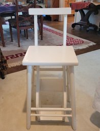 Charming Antique High Chair/ Step Stool