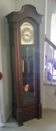 Regal Antique Ingersol- Waterbury Co Grandfather Clock, Made In Waterbury, Conn #800 Class Hall Clock