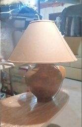 Beautiful Vintage Lamp With Lovely Copper Body