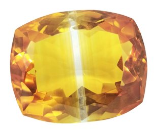 Huge 52 CT Orange Citrine Gemstone