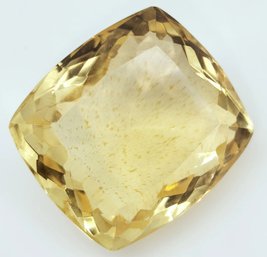 Massive 102 Ct Natural Yellow Chrysoberyl Cushion From Sri Lanka