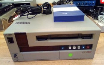 Sony Video Cassette Recorder, Model UVW-1800, Serial No. 41045 - Powers Up-does Not Work
