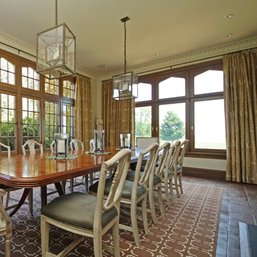 A Set Of Ferco-GU Thermopane Tilt And Turn Windows With Gothic Transom - Dining RM