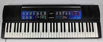 New In Box Casio 1998 Songbank Keyboard Full Sized  With LED Display Model CTK-483