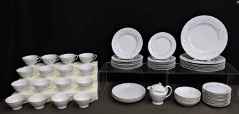 A Dinner Service For 6 Plus Extras 'Trentham'  By Mikasa