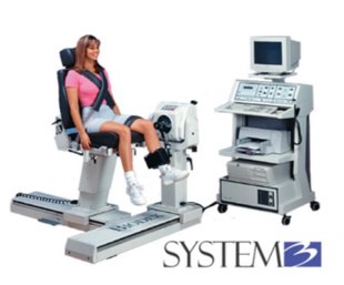 ** Biodex System 3 Isokinetic Dynamometer Model 900-850 - Includes Computer Printer Accessories Manual, Cart