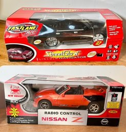 Pair Of Radio Controlled Cars - New In Box