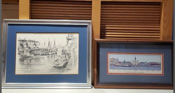 Framed Art For Boston & New Orleans Lovers