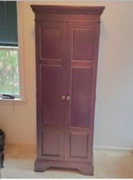 Cedar- Lined Clothes Closet With Five Shelves