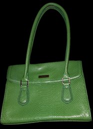 Large Green Liz Claiborne Purse