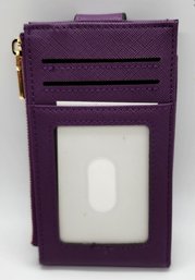 Brand New Chelmon Women's RFID Purple Slim Wallet