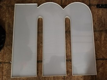 Letter M Wall Decor