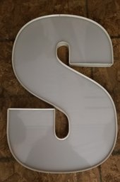 Letter S (lowercase) Wall Decor