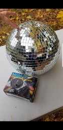 20' Mirror Ball With Heavy Duty Motor