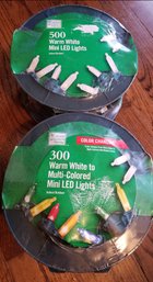 Set Of 2 LED Mini Lights