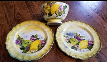 Set Of 3 Sicilian Dishes