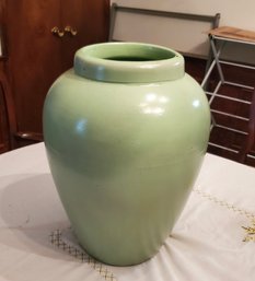 18' Tall Antique Robinson Ransbottom Pottery Floor Vase / Umbrella Stand No 139 Made In Roseville, Ohio