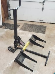 Working Strong And Useful Mower Tractor Lift By MoJack EZ