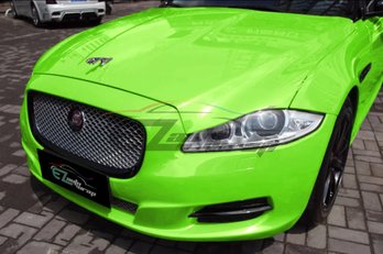 Neon Green Glossy Vinyl Car Wrap