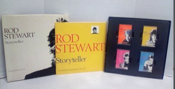 Rod Stewart Storyteller Box Set - The Complete Anthology: 1964-1990. 4 Music Cassettes & Photo Booklet