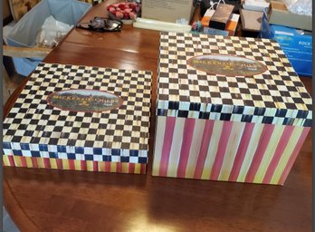 Two MacKenzie - Child's Gift Boxes - With MC Tissues    LR