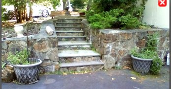 Two Large Outdoor Planters -  Great For An Entrance Way - From Terrain In Wesport, CT    (Bk Yard)