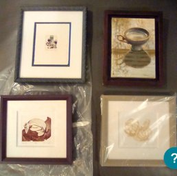 Four Pieces Of Art, 3 Ltd. Ed., Pencil Signed Rita Troller Framed At Artists' Market & 1 Signed Oil/denclo